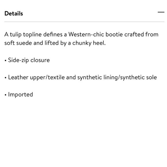 Steve Madden Leather Kyle Ankle Booties Boots 7 Stone Zip Accent - Picture 8 of 8